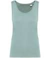 NS341 Native Spirit Ladies Tank Top jade green colour image